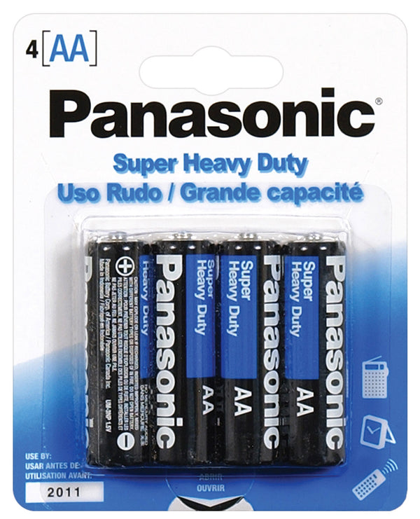 Panasonic Super Heavy Duty AA Battery - Pack of 4