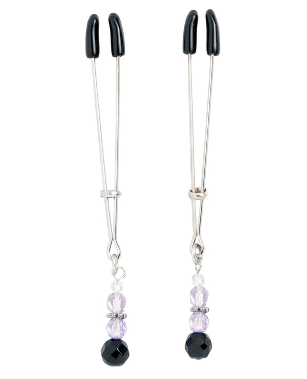 Tweezer Beaded Nipple Clamps