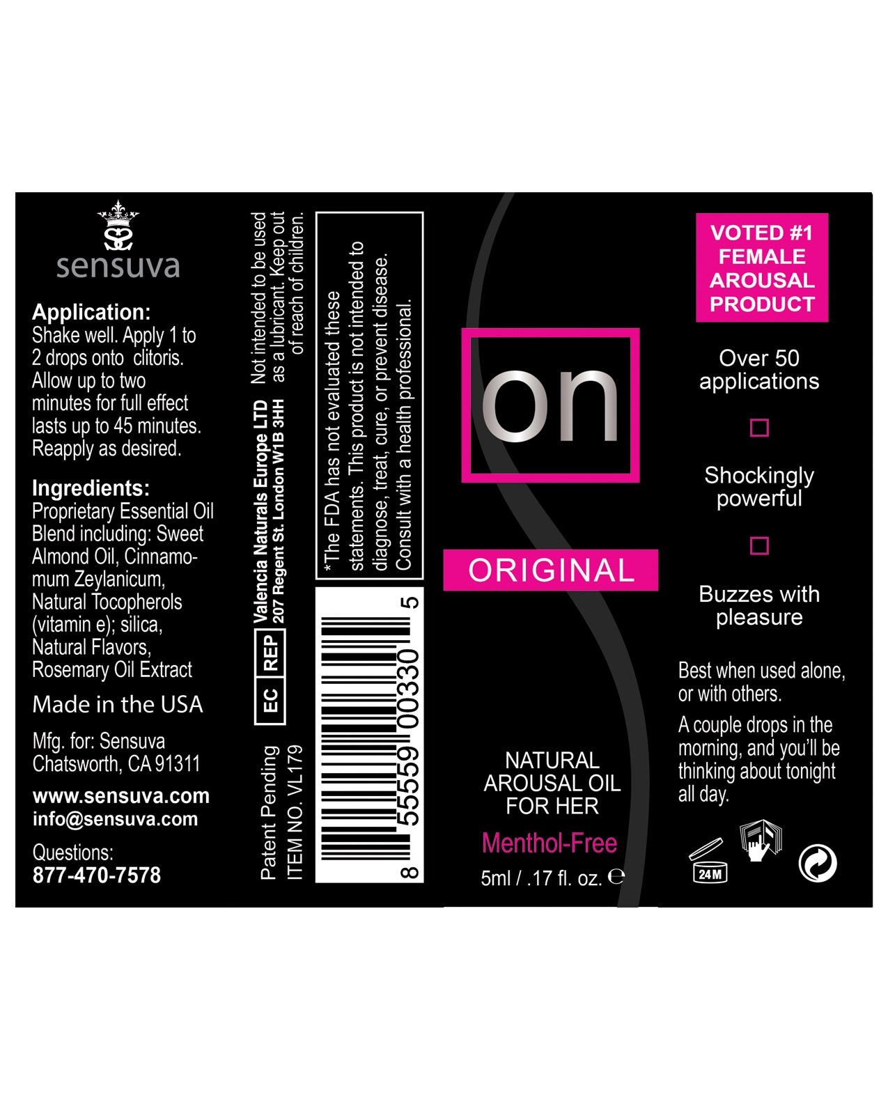 ON Natural Arousal Original Oil For Her