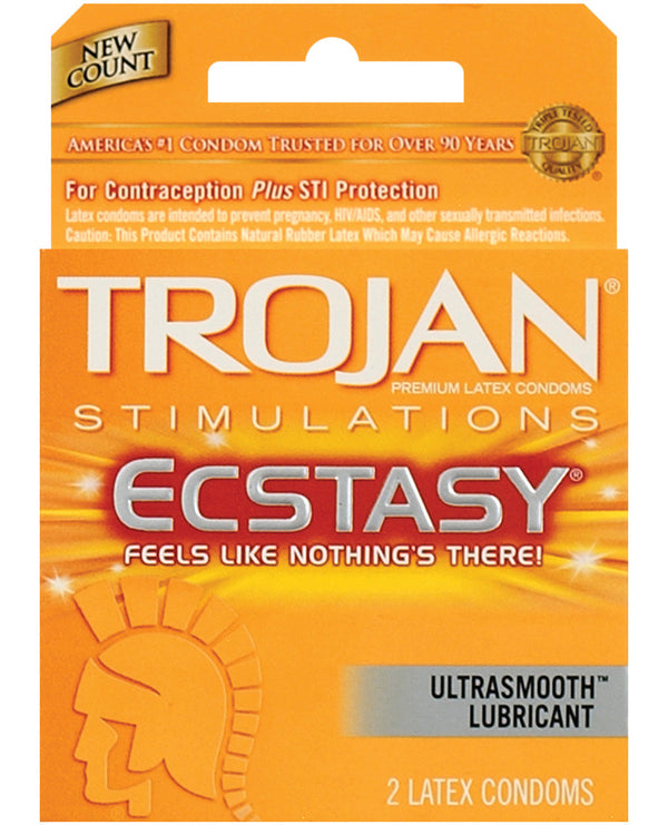 Ultra Ribbed Ecstasy Condoms