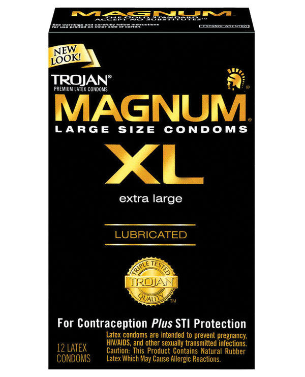 Magnum XL Lubricated Condoms