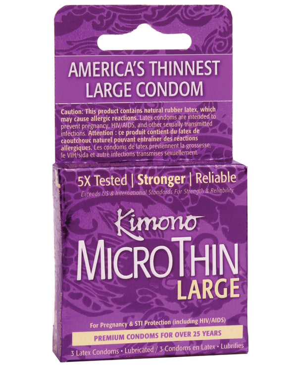 Micro Thin Large Condoms