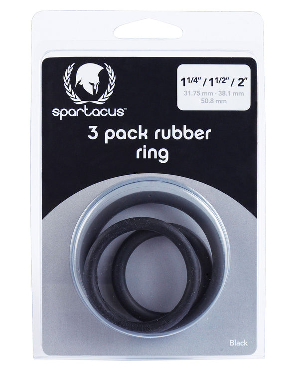 Rubber Cock Ring Set