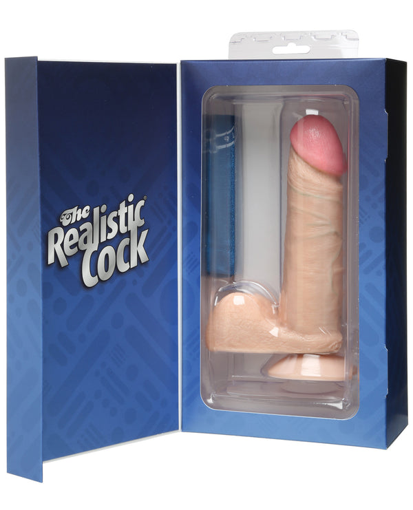 The Realistic Cock 6"