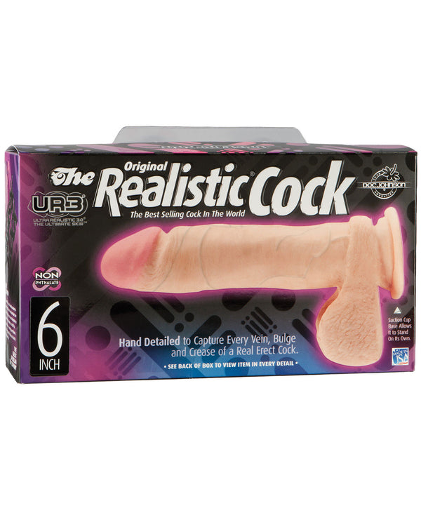 The Realistic Ultraskyn Cock 6"