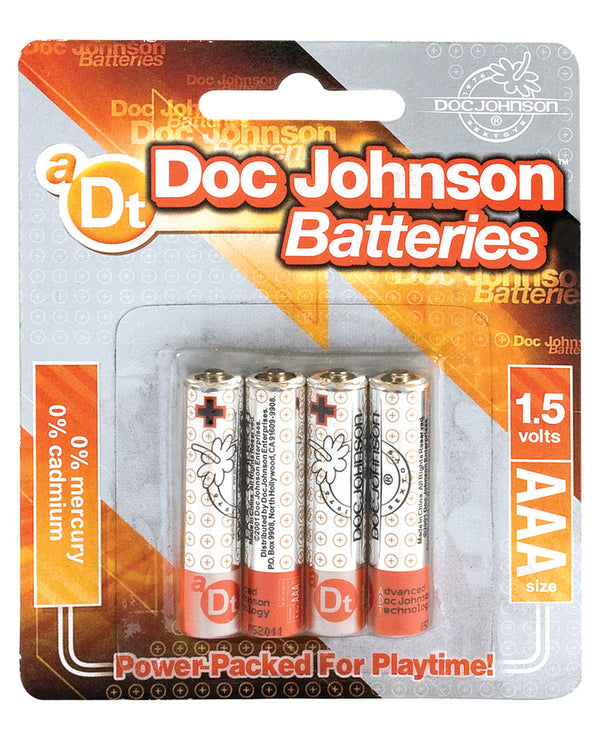 AAA Batteries - Pack of 4