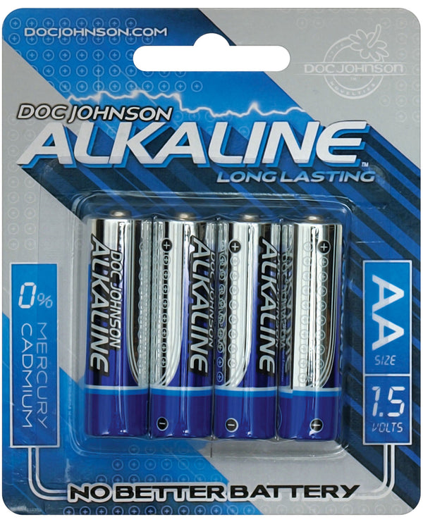 Alkaline AA Batteries - Pack of 4