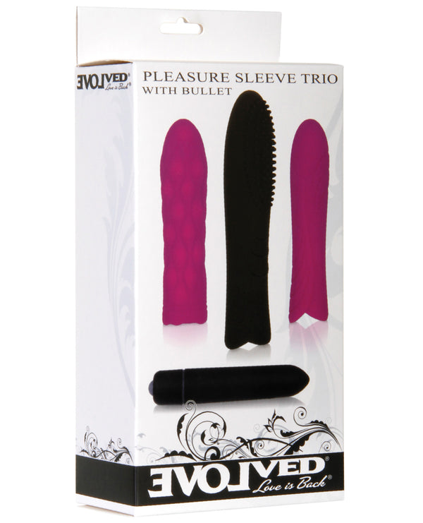 Pleasure Sleeve Trio w/Bullet