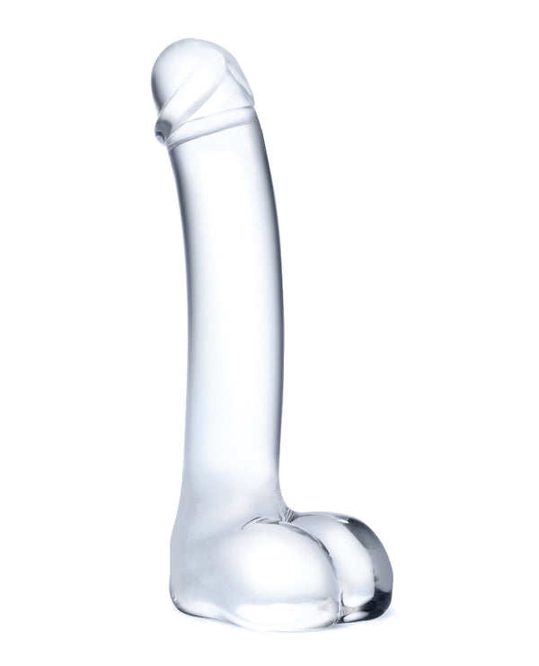 7" Curved Glass Dildo