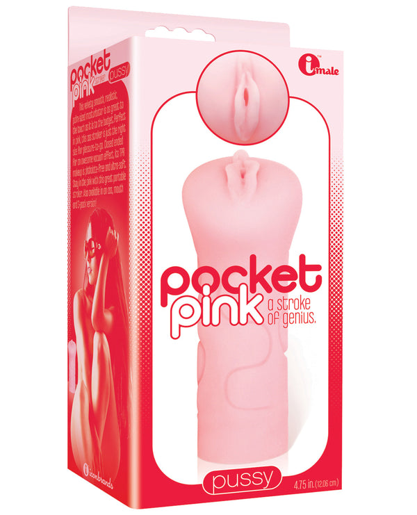 Mini Pocket Pink Pussy Masturbator