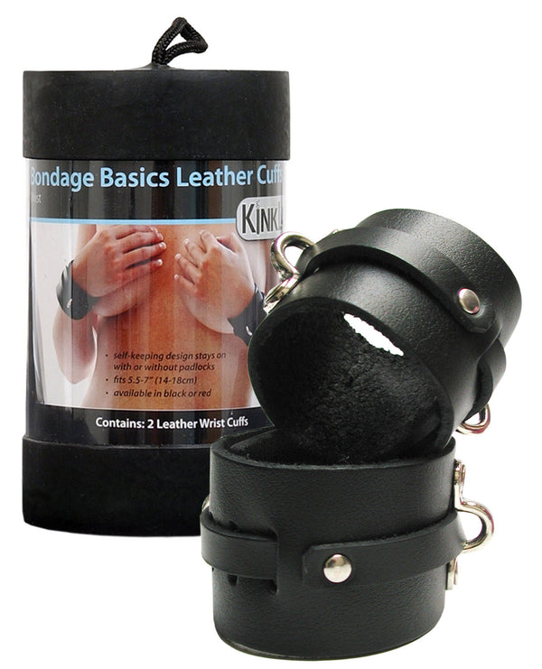 Leather Wrist Cuffs