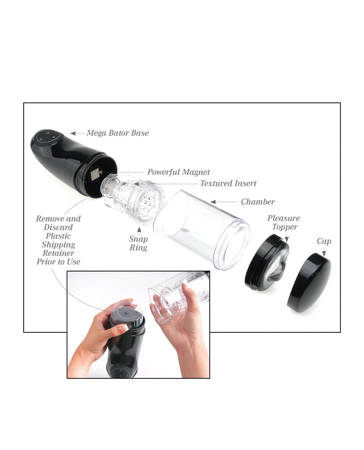 Mega Bator Ass Stroker