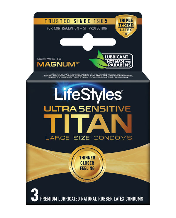 Ultra Sensitive Titan Condoms