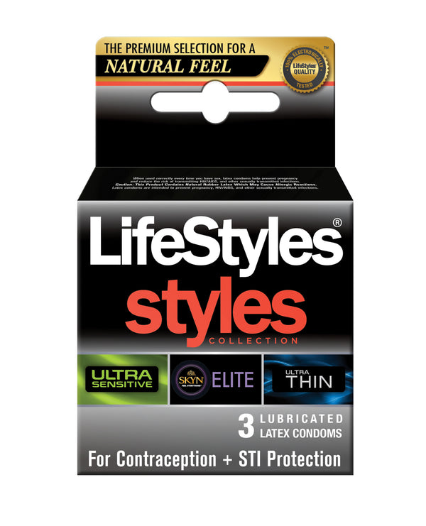 Styles Sensitive Condom Pack