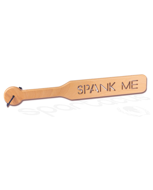 Zelkova Wood Spank Me Paddle