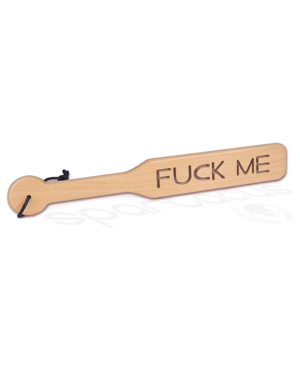 Zelkova Wood Fuck Me Paddle