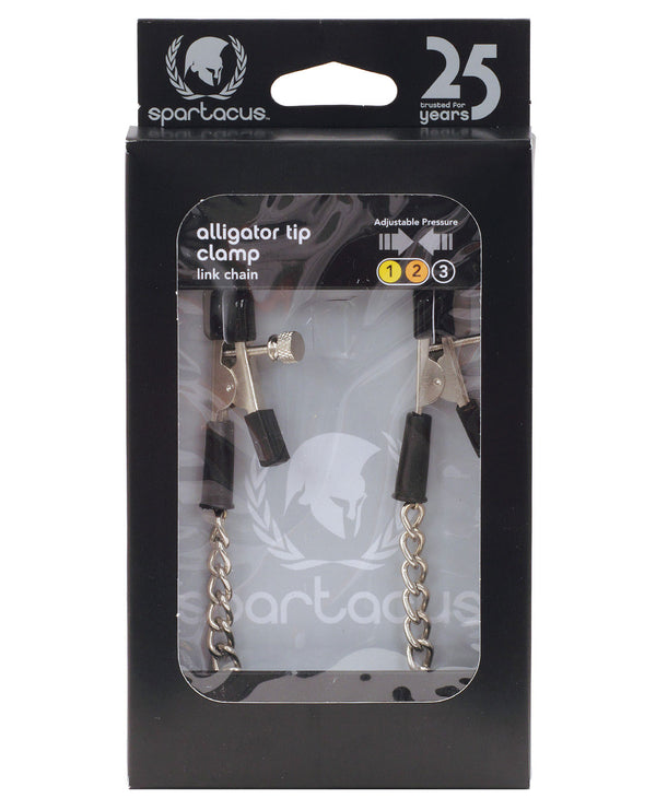 Alligator Nipple Link Chain Clamps