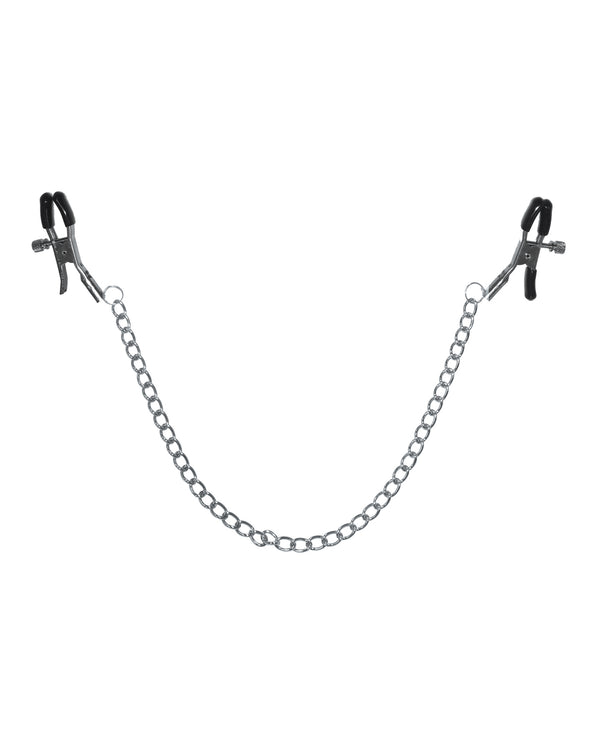 Chained Nipple Clamps