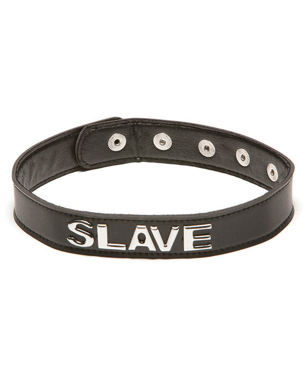 Talk Dirty to Me Slave Collar