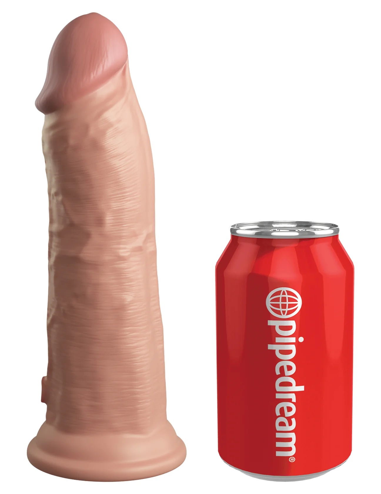 8" Dual Density Vibrating Dildo